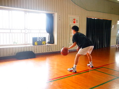 バスケ朝練１